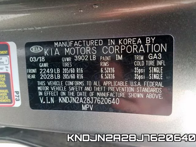 KNDJN2A28J7620640 фото 2