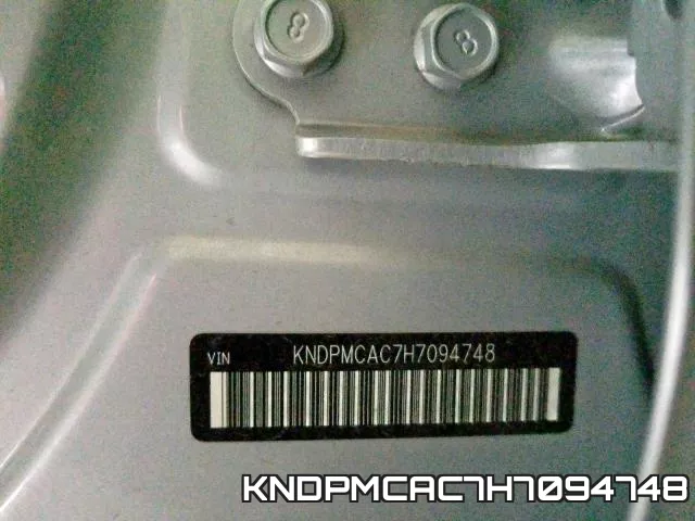 KNDPMCAC7H7094748 фото 2