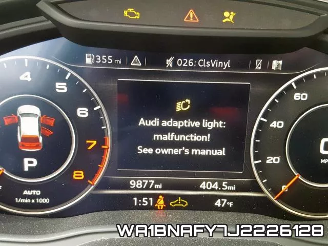 WA1BNAFY7J2226128 фото 7