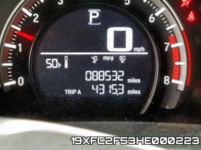 19XFC2F53HE000223 фото 6