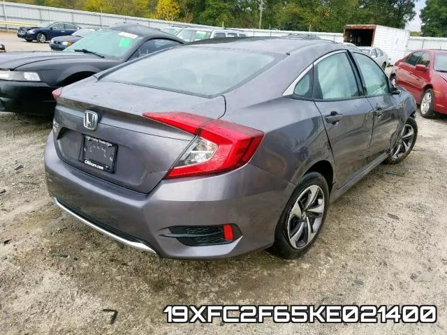 19XFC2F65KE021400 фото 5