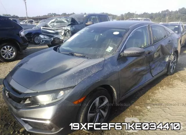 19XFC2F67KE034410 фото 3