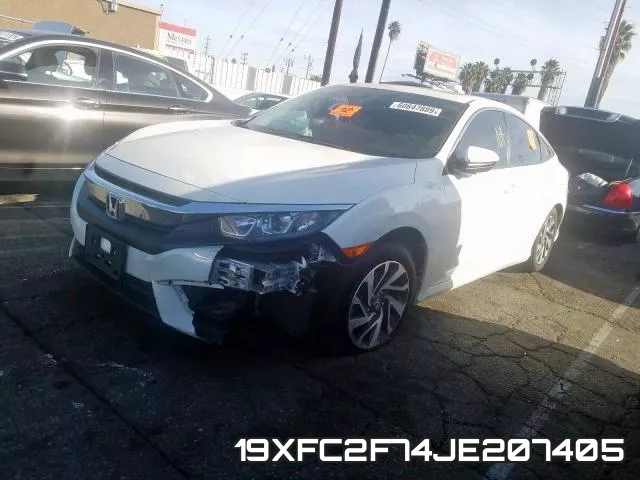 19XFC2F74JE207405 фото 2