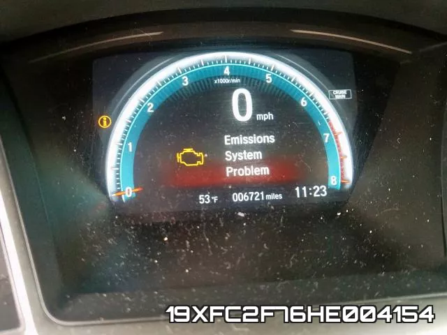 19XFC2F76HE004154 фото 8