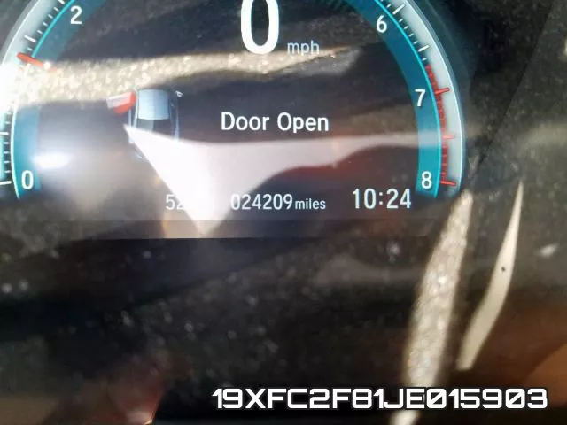 19XFC2F81JE015903 фото 7