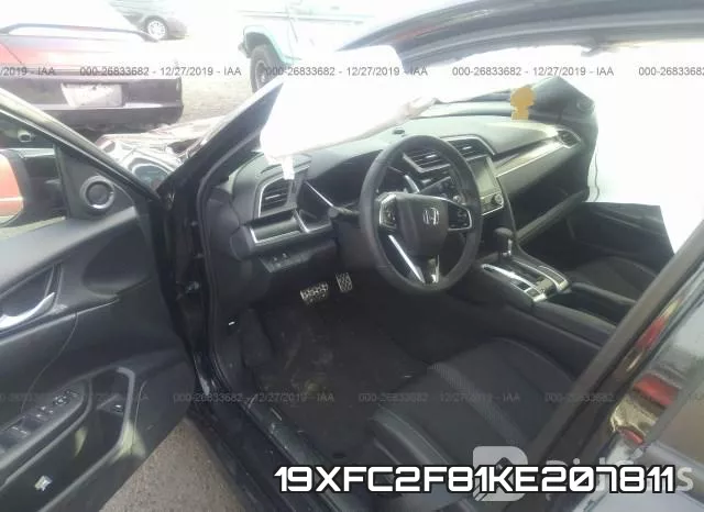 19XFC2F81KE207811 фото 6