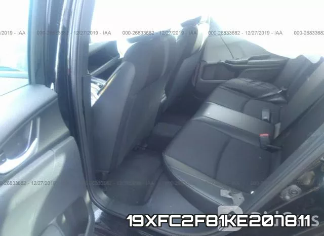 19XFC2F81KE207811 фото 9