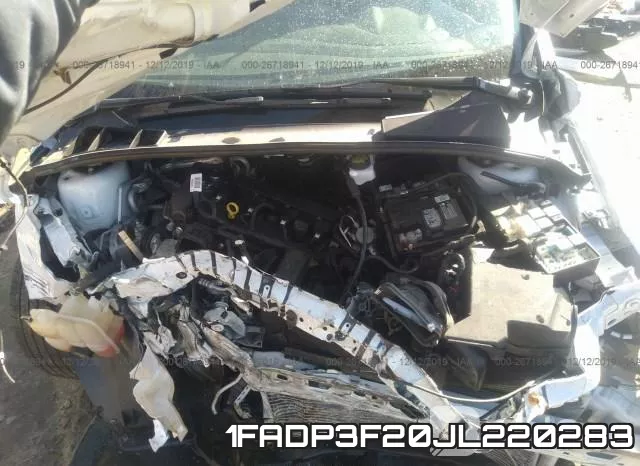 1FADP3F20JL220283 фото 2