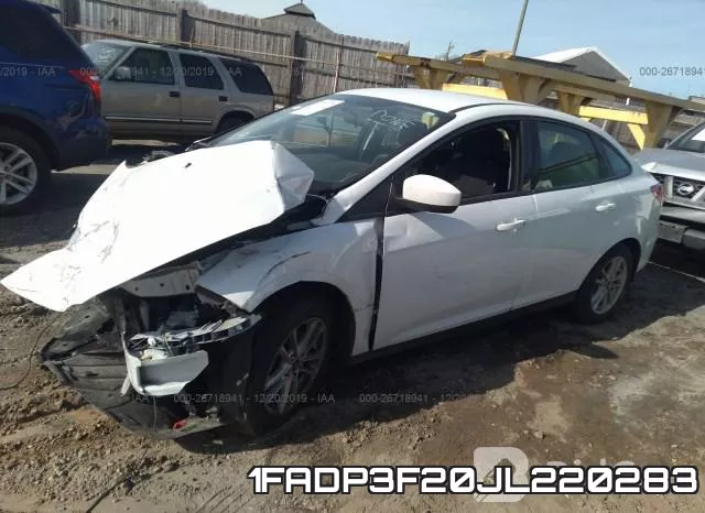 1FADP3F20JL220283 фото 3