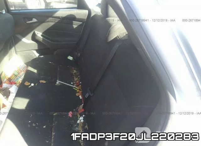 1FADP3F20JL220283 фото 9