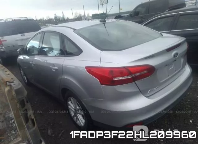 1FADP3F22HL209960 фото 2