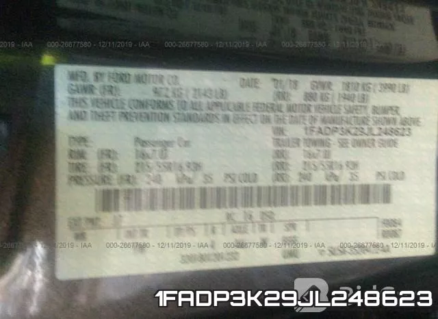1FADP3K29JL248623 фото 8