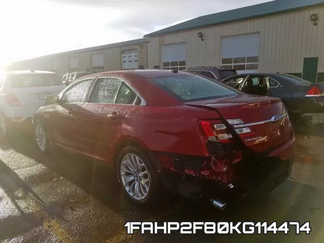 1FAHP2F80KG114474 фото 4