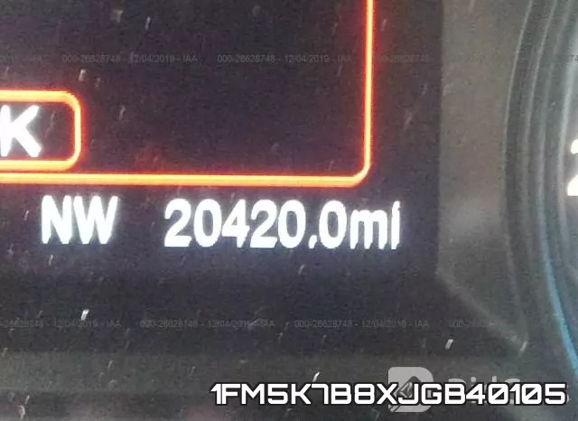 1FM5K7B8XJGB40105 фото 5