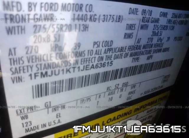 1FMJU1KT1JEA63615 фото 7