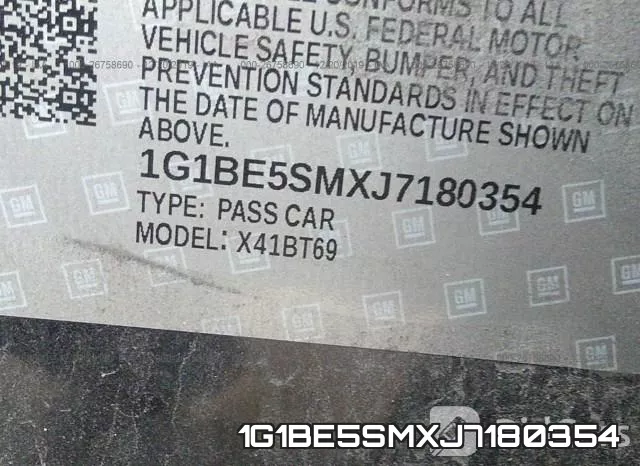1G1BE5SMXJ7180354 фото 9