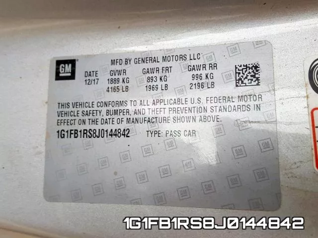 1G1FB1RS8J0144842 фото 2