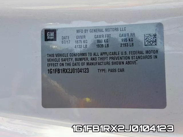 1G1FB1RX2J0104123 фото 2