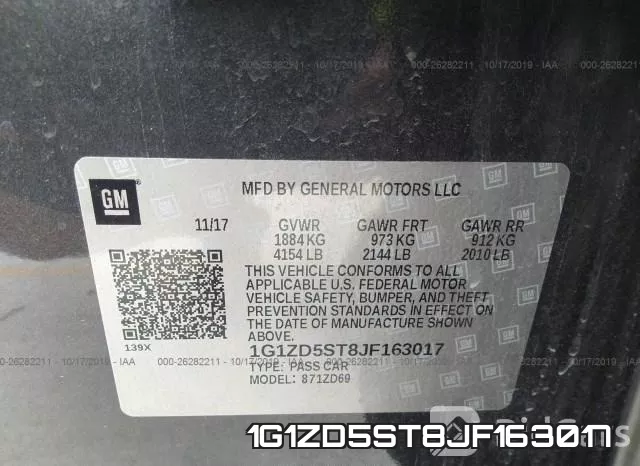 1G1ZD5ST8JF163017 фото 10
