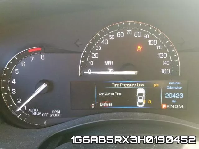 1G6AB5RX3H0190452 фото 8