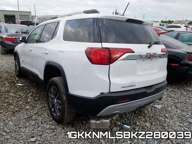 1GKKNMLS8KZ280039 фото 2