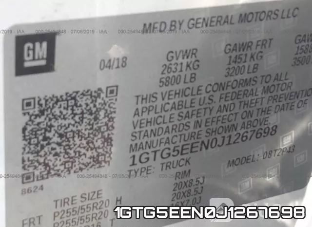 1GTG5EEN0J1267698 фото 6