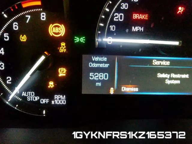 1GYKNFRS1KZ165372 фото 8