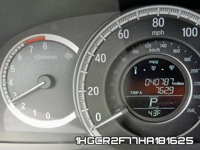 1HGCR2F77HA181625 фото 8