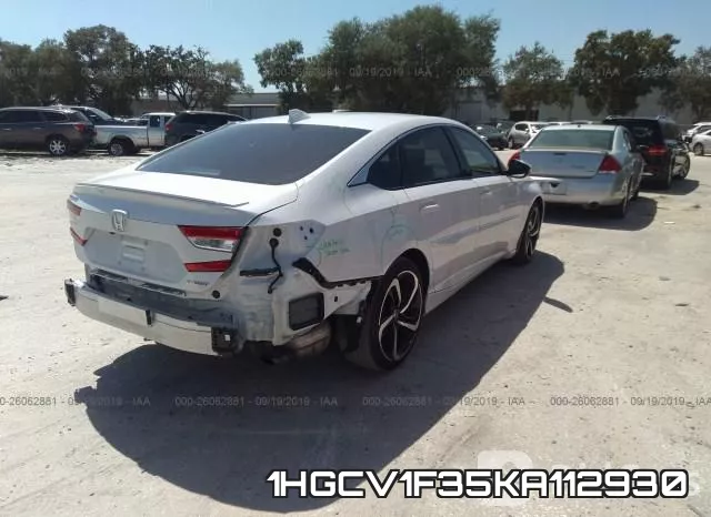 1HGCV1F35KA112930 фото 4