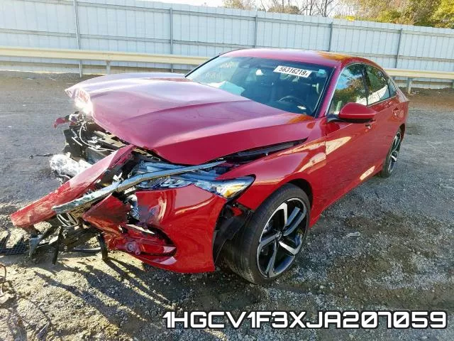 1HGCV1F3XJA207059 фото 3