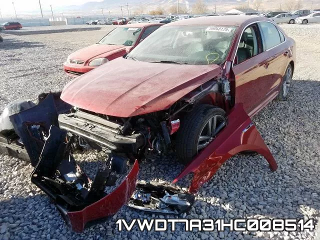 1VWDT7A31HC008514 фото 3