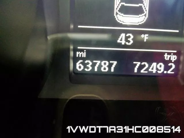 1VWDT7A31HC008514 фото 8
