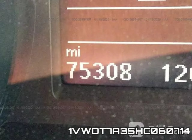 1VWDT7A35HC060714 фото 7