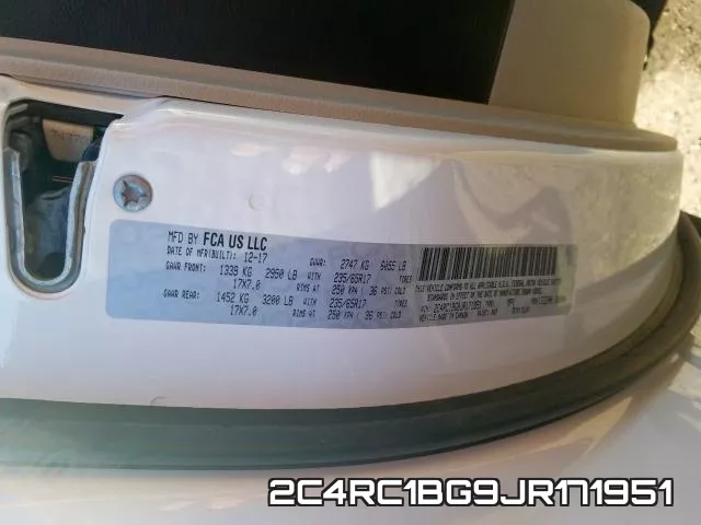 2C4RC1BG9JR171951 фото 2
