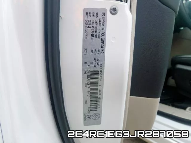 2C4RC1EG3JR287058 фото 2