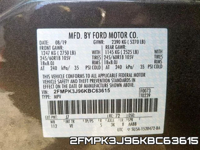 2FMPK3J96KBC63615 фото 2