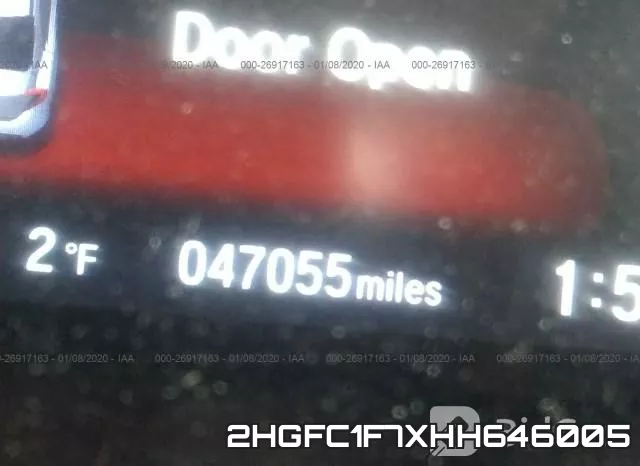2HGFC1F7XHH646005 фото 6