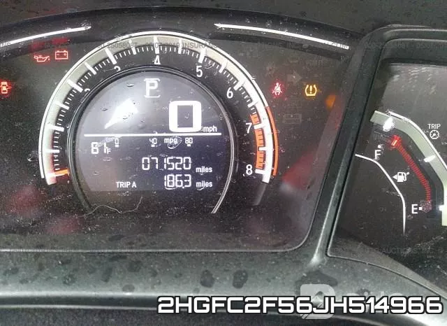2HGFC2F56JH514966 фото 6