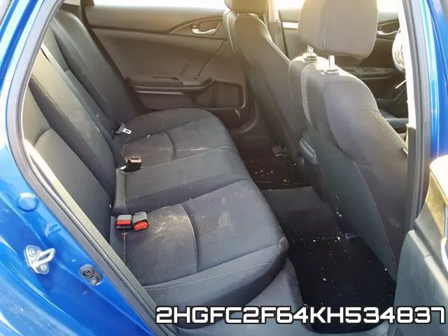 2HGFC2F64KH534837 фото 5