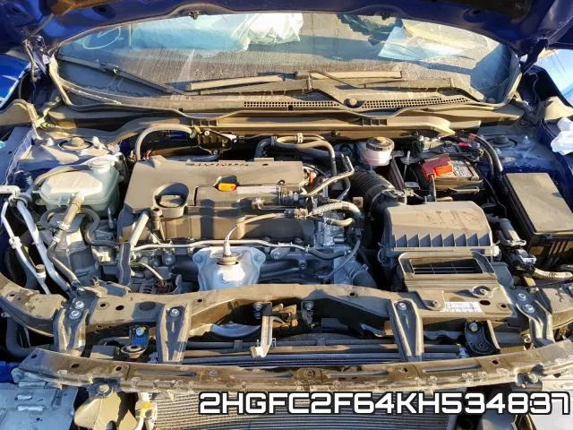 2HGFC2F64KH534837 фото 6