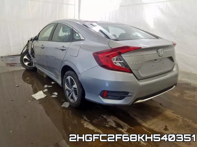 2HGFC2F68KH540351 фото 3