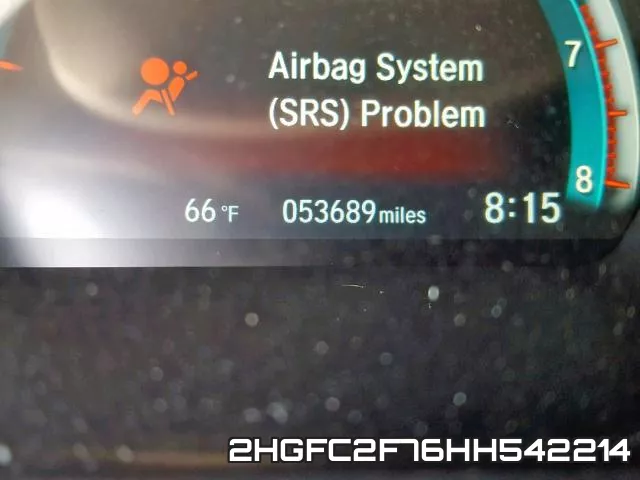 2HGFC2F76HH542214 фото 6