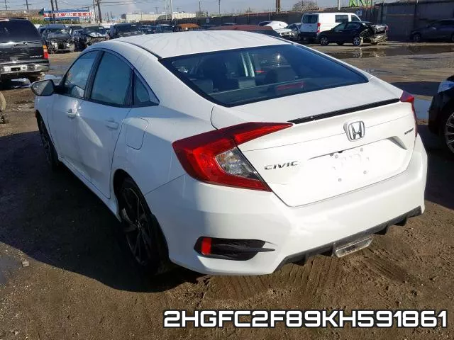 2HGFC2F89KH591861 фото 4