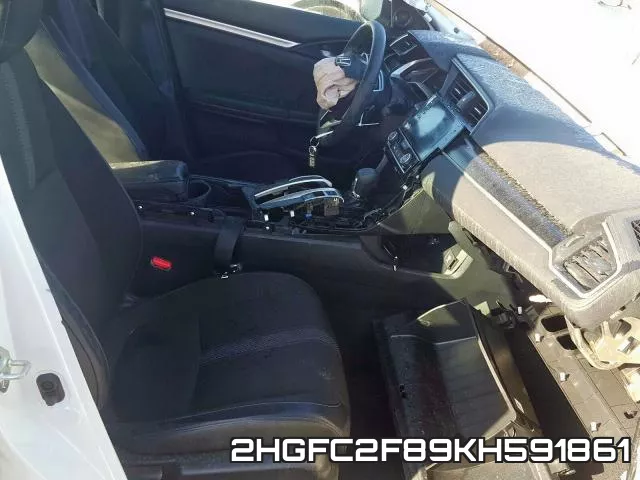 2HGFC2F89KH591861 фото 6