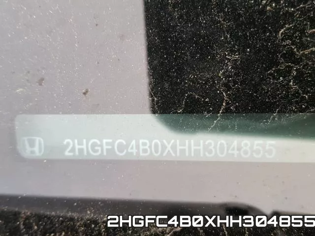 2HGFC4B0XHH304855 фото 2