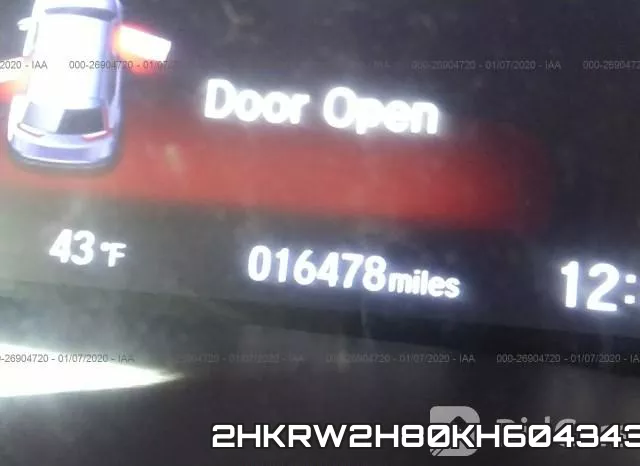 2HKRW2H80KH604343 фото 7
