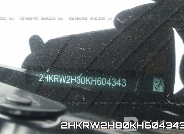 2HKRW2H80KH604343 фото 9