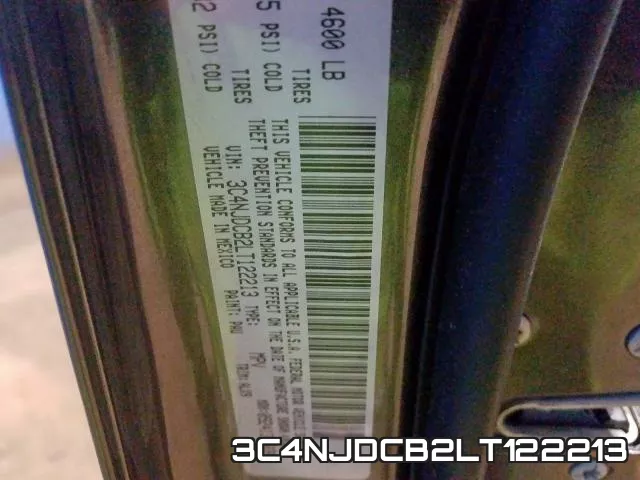 3C4NJDCB2LT122213 фото 2