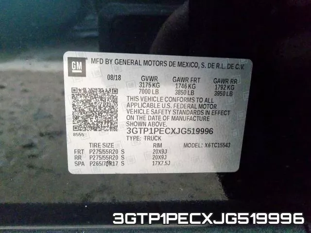 3GTP1PECXJG519996 фото 2
