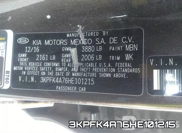 3KPFK4A76HE101215 фото 9